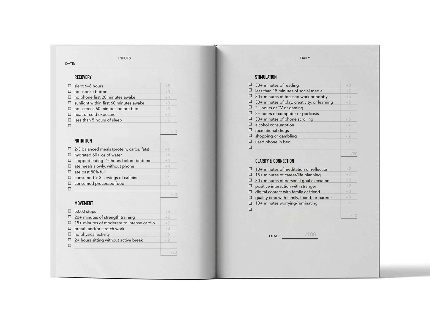 Inputs Journal